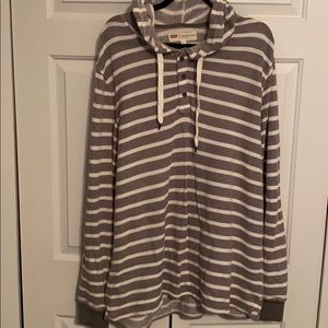 Levi’s Light Weight Stripped Hoodie
